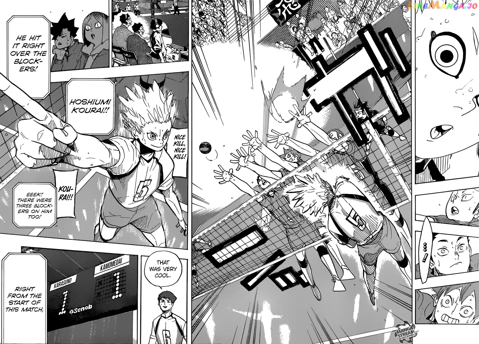 Haikyuu!!, Chapter 340 image 08
